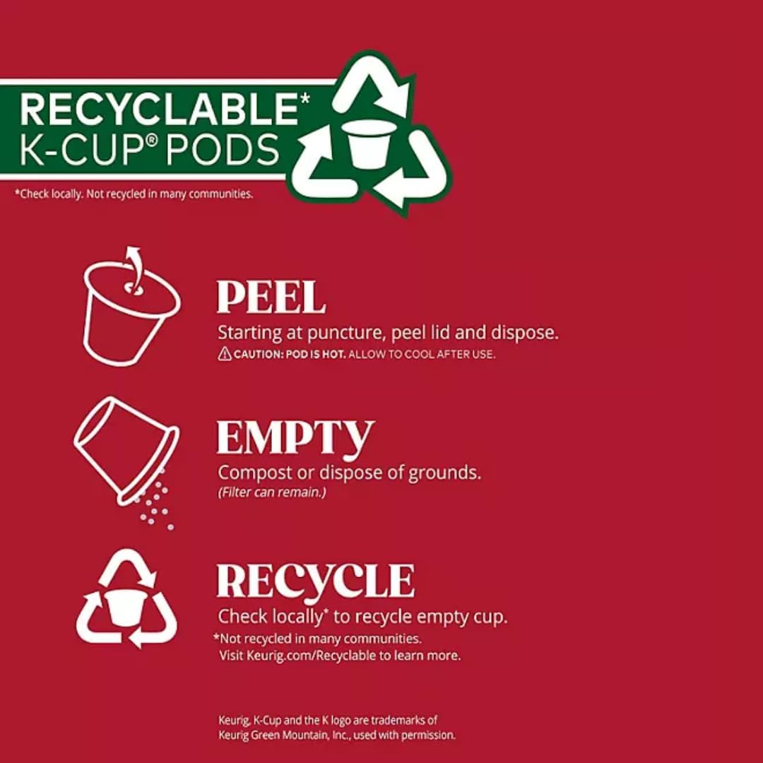 Generic Classic Roast Coffee K-Cup Pods, Medium Roast, 100 Count, 1 Pack
