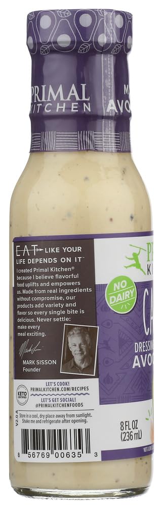 Primal Kitchen, Dressing, Casear, Df, Pack Of 6, Size 8 Fz