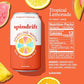 Spindrift Sparkling Water  Tropical Lemonade Flavored  Made with Real Squeezed Fruit  12 Fl OZ Cans  Pack of 24 (Only 13 Calories per Can)