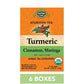 Herbal Cup Turmeric Tea, Organic Cinnamon Moringa, Caffeine-Free, 16 Count, Pack of 6