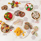 Bonnie and Pops Holiday Tin- with Assorted Christmas Chocolate  Cookies  Pretzels - Festive  Corporate  Family  Gift Basket Idea for Men and Women (Extra Large)