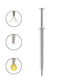 Sprinkle Pen, Pearl Grabber, Sugar Bead Pick-Up Tool, Dragee Holder With 4-Prong, Edible Candy Catcher With 4 Claw For Cake, Cup
