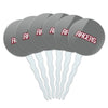 University of Northwestern Ohio Secondary Logo Cupcake Picks Toppers Decoration Set of 6