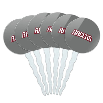 University of Northwestern Ohio Secondary Logo Cupcake Picks Toppers Decoration Set of 6