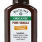 Watkins Organic Pure Vanilla Flavoring, Alcohol Free, 2 Fl Oz (Pack of 1)