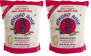 Kokuho Rose Rice, 10-Pound (Pack of 2)