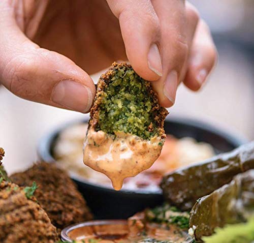 Kareems Frozen Falafel - Vegan/Gluten-Free Authentic 4LB (64oz) Fresh/Frozen Falafel Mix (Uncooked & Oil Free)