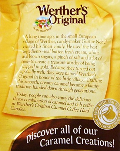 Werther'S Original Caramel Coffee Hard Candies 70 Calories Per Serving (5.5 Ounce, 2-Pack)
