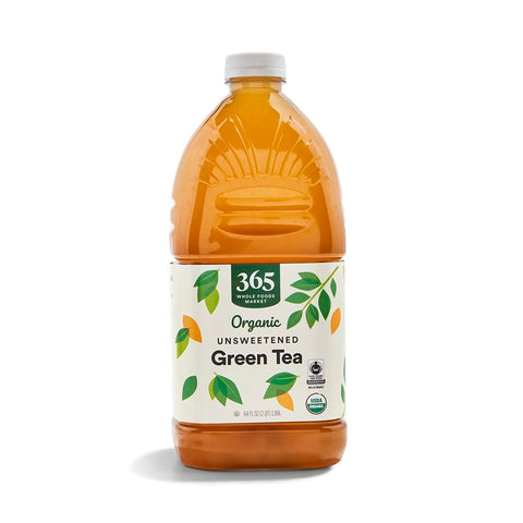 greentea品☆ 365 by Whole Foods Market Organic Unsweetened Green Tea, 64 Fl Oz