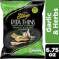 STACYS PITA CHIPS Perfectly Thymed Pita Crisps - 6.75 OZ - CS x8