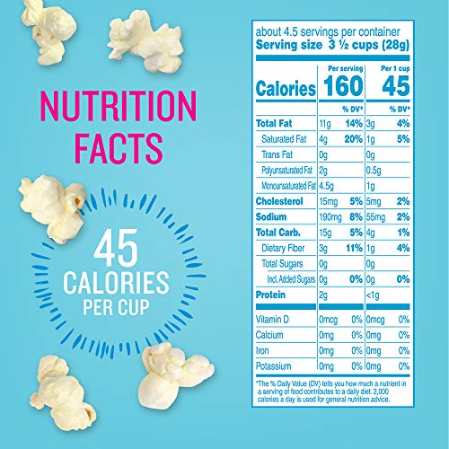Angies Boomchickapop Real Butter Popcorn  4.4 Oz