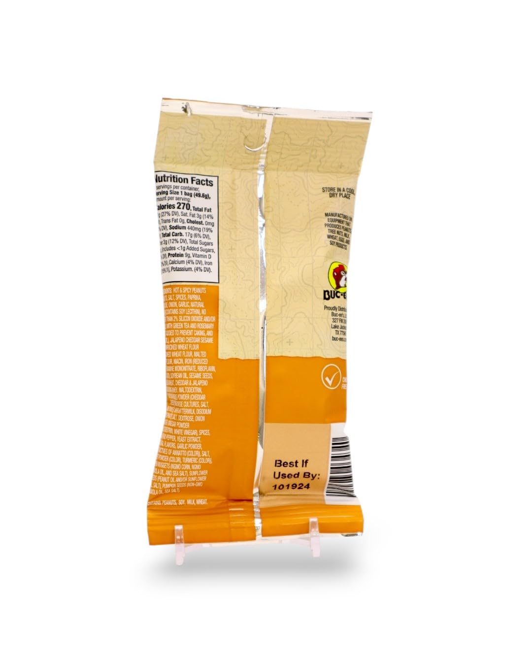 Buc-ees Trail Mix - High Protein Dried Fruit & Nuts, Peanut Butter Blast, 1.75 Ounce Resealable Bag