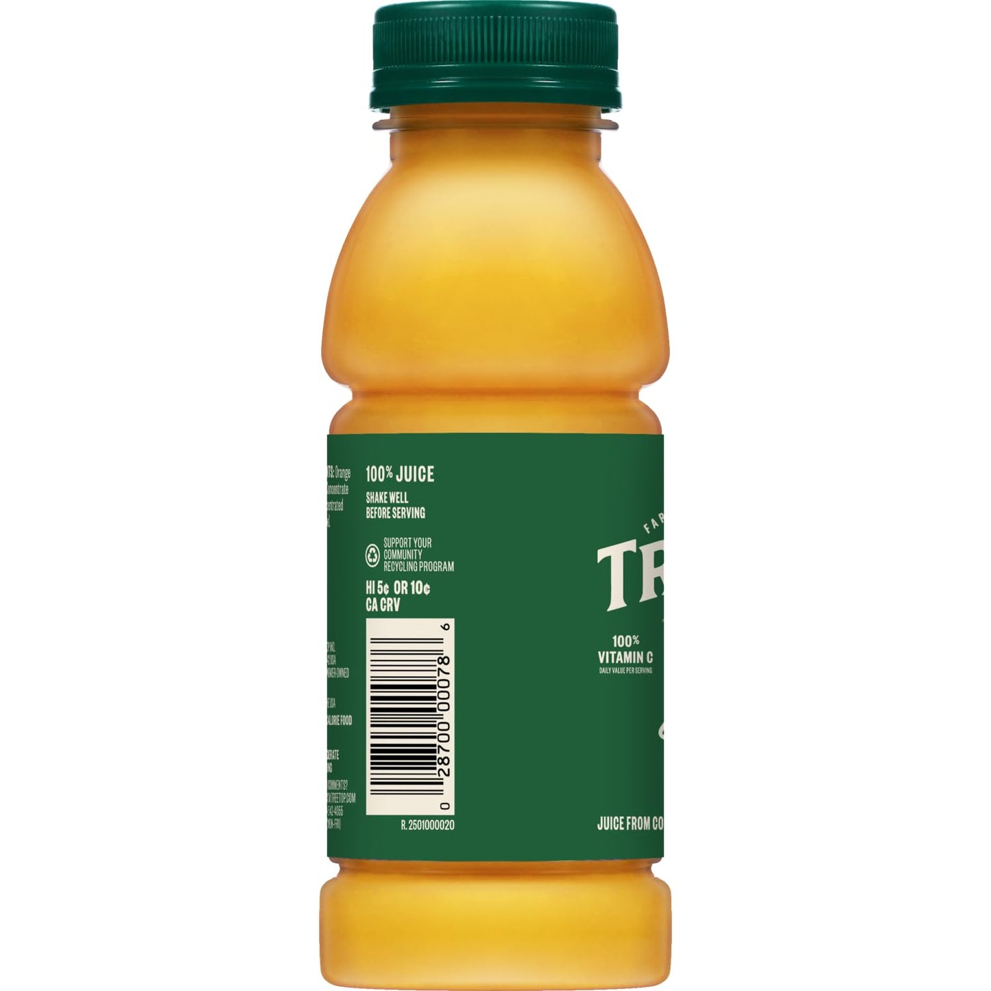 Tree Top 100% Orange Juice, 10 Fl Oz. (Pack Of 24)