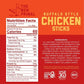 The New Primal All Natural Chicken Sticks, Buffalo Style, Keto & Gluten Free Healthy Snacks For Adults, Sugar Free Low Carb Snack, Paleo, 9G Protein, 60 Calories Buffalo Chicken, 20 Count