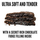 Triple Chocolate Cookie Filled with Fudge and Hersheys Chocolate Chips, 12 Pack