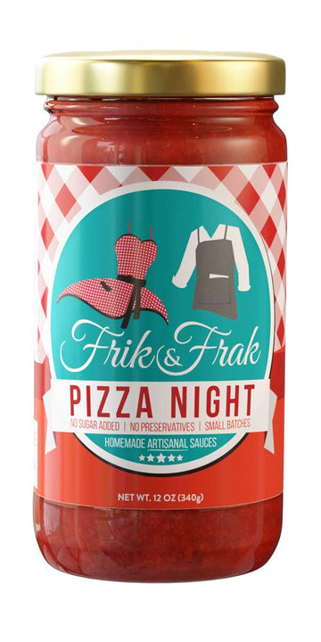 Frik And Frak - Sauce Pizza Night - Case Of 6-12 Oz