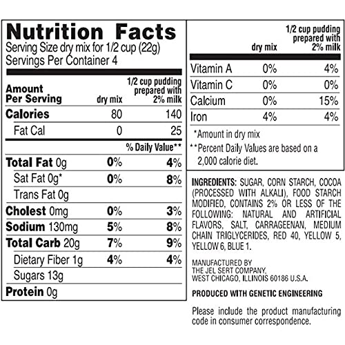 My-T-Fine Pudding & Pie Filling Mix, Chocolate, 3.12 OZ (Pack of 6)