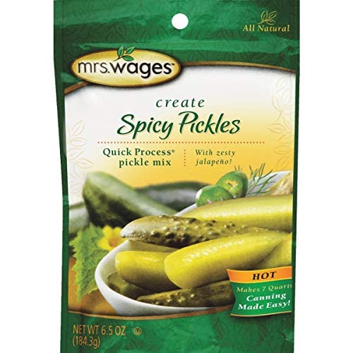 Mrs Wages Mix Canng Pckl Spcy 6.5 Oz (Pack Of 12)12