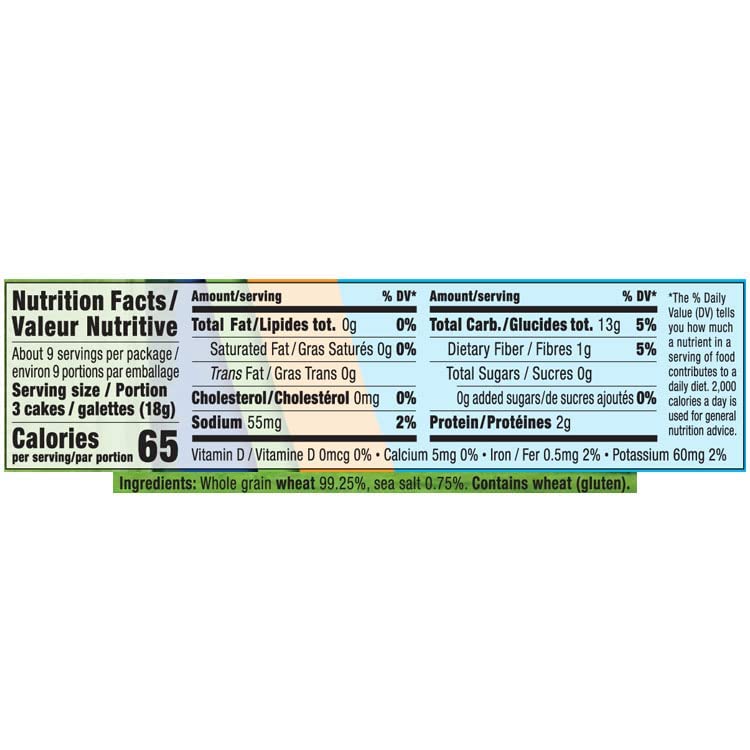 Only Kosher Candy Ultra Thin Whole Wheat Cakes Squares, (Pack Of 12)