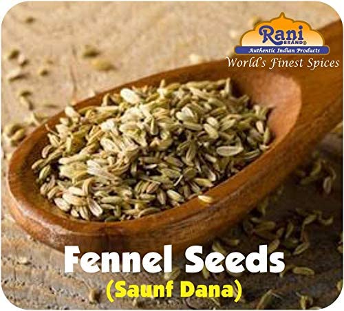 Rani Fennel Seeds (Saunf Sabut) Whole Spice 80Oz (5Lbs) 2.27Kg Bulk Pet Jar ~ All Natural | Gluten Friendly | Non-Gmo | Vegan |