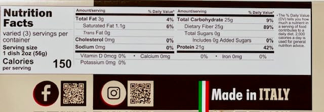 Great Low Carb Company Fettugreat, Fettuccine Shape 8 Oz Pasta, Keto, Low Carb, High Protein. 5 Net Carbs, 21G Protein (2 Pack)