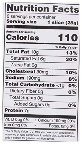 Rumiano Organic Sharp Cheddar Cheese, Sliced, 6 oz