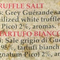 Urbani Truffles, White Truffle Salt Seasoning - Gu  rande black Sea Salt Infused with Real Truffle for Exceptional Flavor Enhanc
