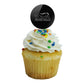 University Of Sioux Falls Secondary Logo Cupcake Picks Toppers Decoration Set Of 6