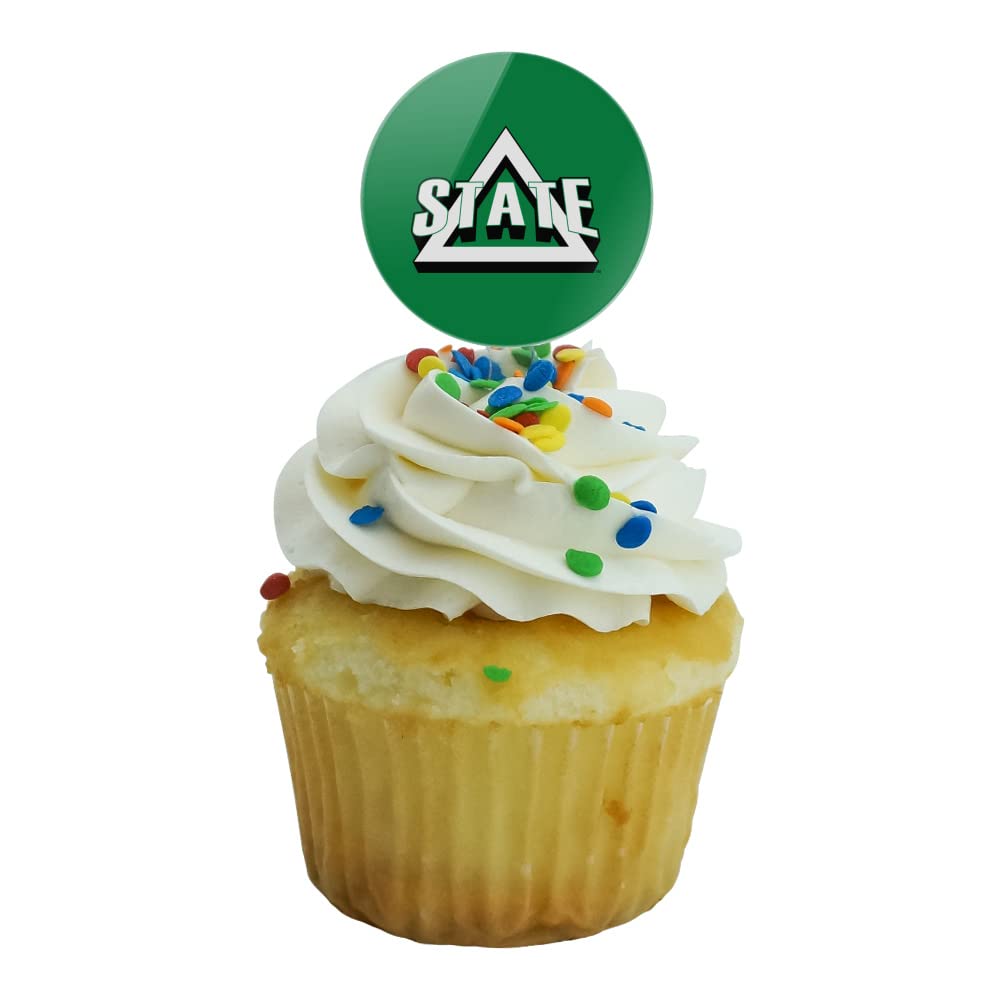 Delta State Primary Logo Cupcake Picks Toppers Decoration Set Of 6