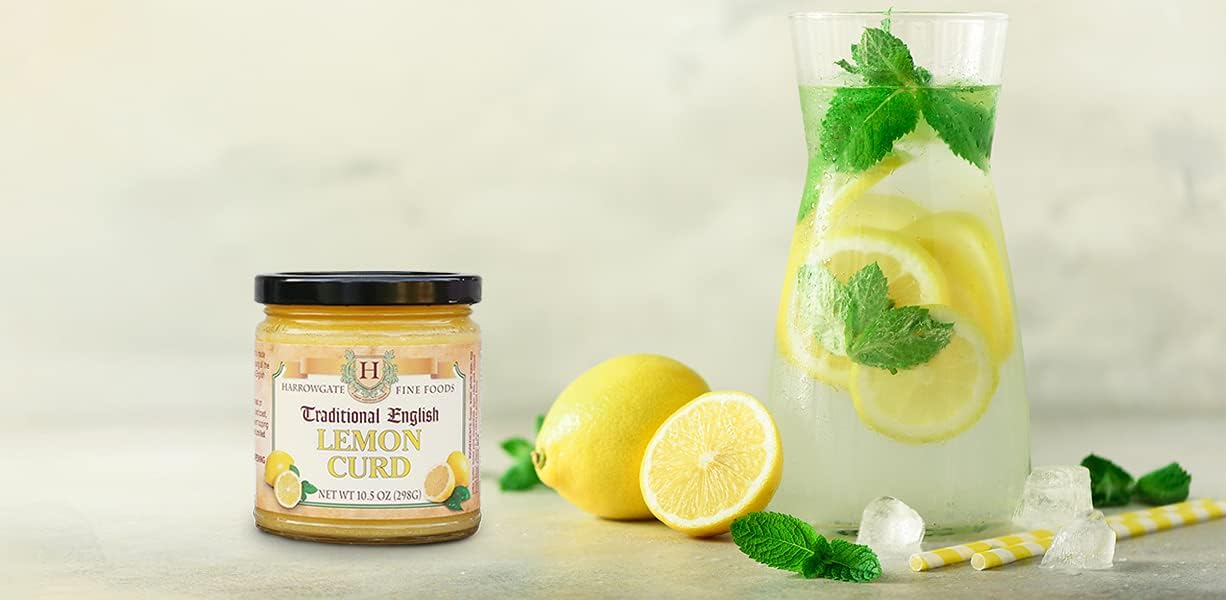 Harrowgate Traditional English Curds Lemon Curd (2 Jars x 10.5 oz)
