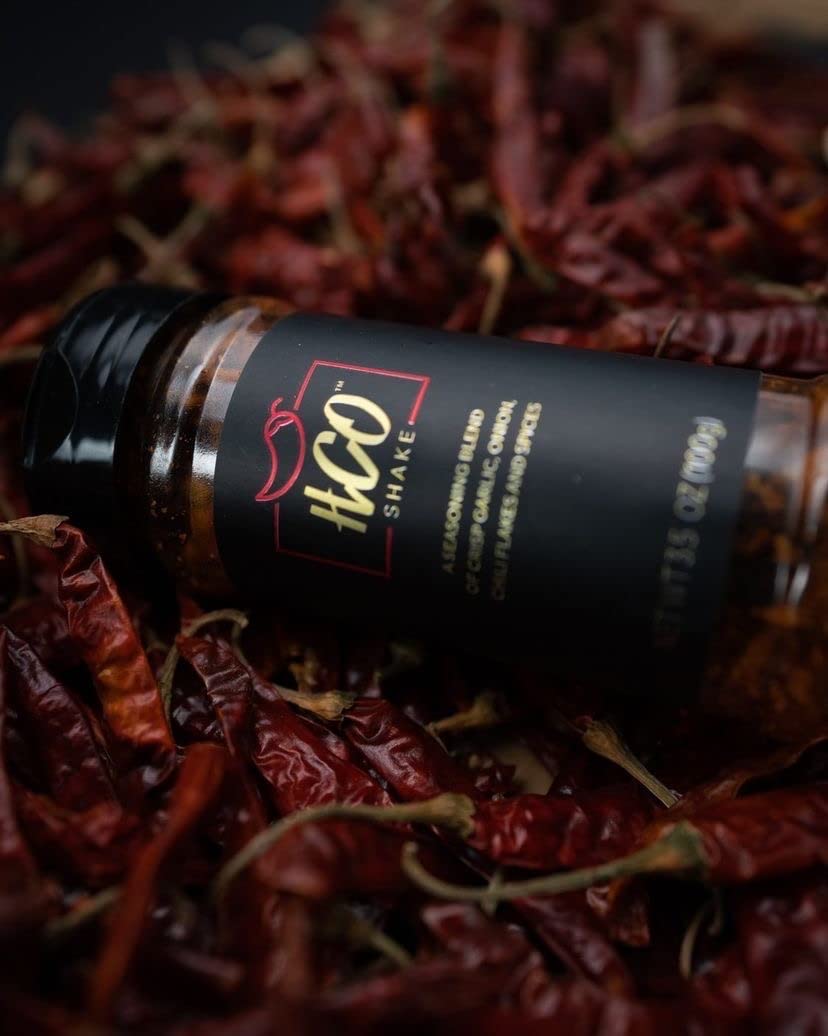 Hco Shake By Hot Crispy Oil | Say Good-Bye To Boring Red Pepper Flakes! An All-Purpose Seasoning Blend Of Crisp Garlic, Onion, C
