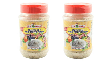 2 Packs - Roasted Salt White Pepper Powder - 7 Oz
