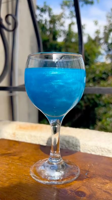 Twinkle My Drink Baby Blue Premium Edible Glitter For Drinks | Gender Reveal Or Party Decorations | Baby Shower Decorations | 5G