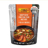 Lee Kum Kee Tom Yum Hot Pot Soup Base (7 oz - 6 Pack), Savory, Spicy & Sour Flavor, Ready-to-Use, Perfect for Soups, Hot Pot, No