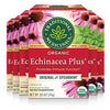 Traditional Medicinals Tea, Organic Echinacea Plus, Promotes Immune Function, W/ Spearmint, 96 Tea Bags (6 Pack)