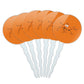 Campbell University Primary Logo Cupcake Picks Toppers Decoration Set of 6