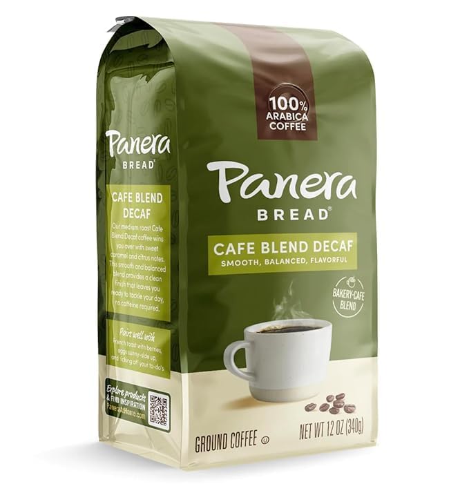 Panera Cafe Blend Decaf 12oz Ground Coffee