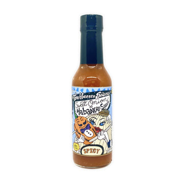 Torchbearer Sauces Sweet Onion Habanero (Spicy), 5 Ounces, All Natural, Vegan, Extract-Free, Made in USA and Featured on Hot One