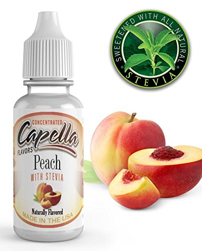 Capella Flavor Drops Flavlet for Water, Peach Flavoring, 0.4 fl oz.