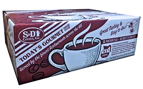 S&D Coffee Inc. 48-Pack Coffee Pods for 48 Pots, 42 Count, Great Flavor