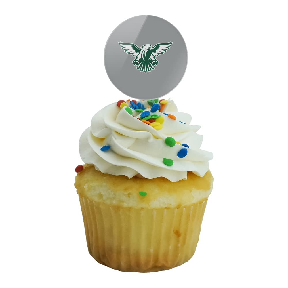 Northeastern State Secondary Logo Cupcake Picks Toppers Decoration Set Of 6