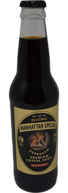 Manhattan Special - Original - Espresso enhanced Coffee Soda - 12 oz (24 Glass Bottles)