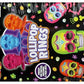 Halloween Day of the Dead Sugar Skull Lollipop Rings,7.61 ounce, Box of 18