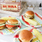 Bubba Burger, Frozen Beef Burger Patties, Original, USDA Choice Beef Chuck, 2 lb, Pack of 6