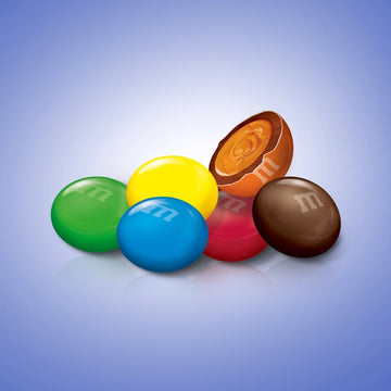 M&M'S Caramel Milk Chocolate Candy, Family Size, 18.4 Oz Bag