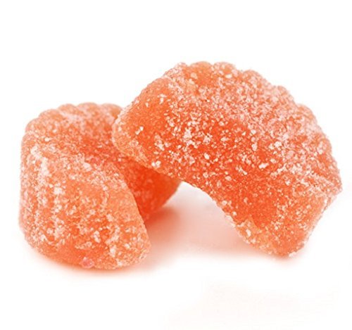 The Nutty Fruit House Fruit Slice Jelly Wedge Gummy Candies (Orange Wedge, 5 Pound (Pack Of 1))