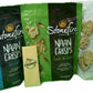 Kokobunch Variety Bundles Of Stonefires Authentic Naan Crisps Flatbread Cracker 4 or 3 Assorted Pack (6oz, 3 PACK - 1 each of S