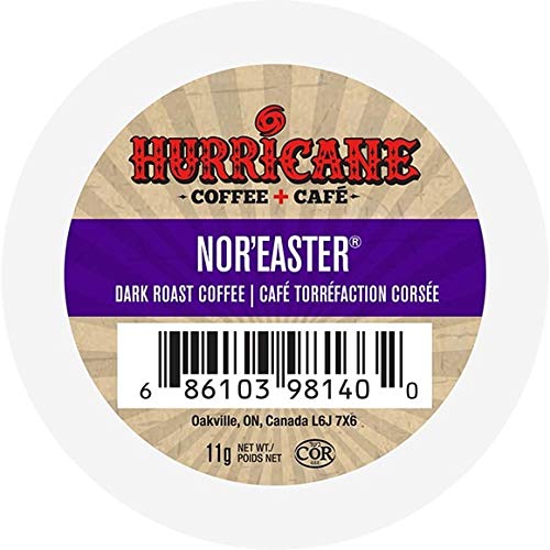 Hurricane Coffee Single Serve Cups for Keurig, 0.38 Oz, Pack of 24