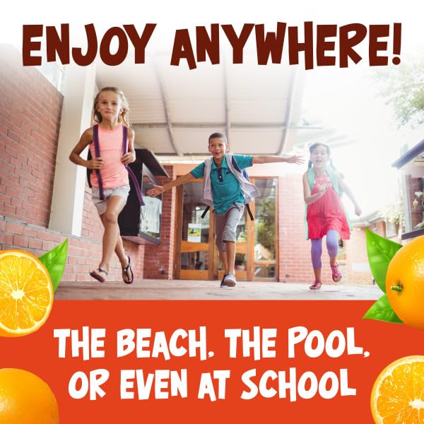 Kool-Aid Soft Drink Mix - Orange Unsweetened, Caffeine Free, 0.15 oz/envelope, Pack of 15