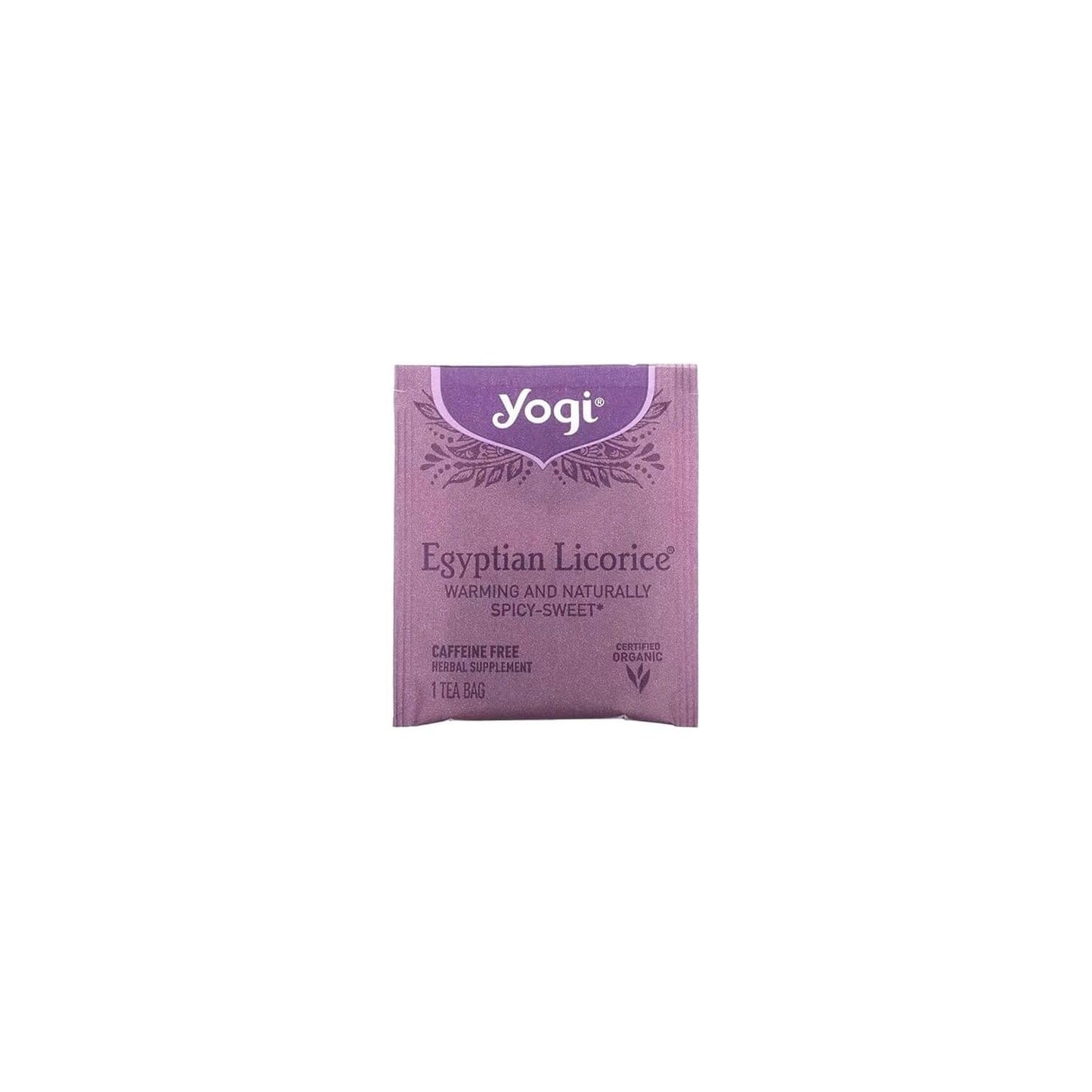 Organic Egyptian Licorice 16 Tea Bags By Yogi Tea